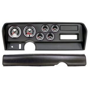 AUTOMETER Direct Fit Dash Kit, (3 3/8" X2, 2 1/16" X4), Pontiac Gto No Ac 70-72, American Muscle