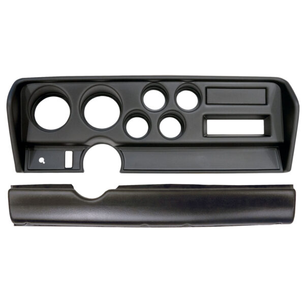 AUTOMETER Direct Fit Dash Kit, (3 3/8" X2, 2 1/16" X4), Pontiac Gto No Ac 70-72, American Muscle - Image 2