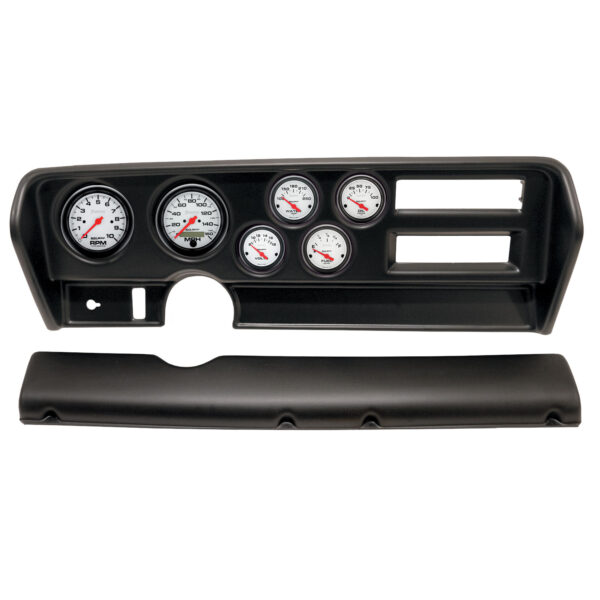 AUTOMETER Direct Fit Dash Kit, (3 3/8" X2, 2 1/16" X4), Pontiac Gto Ac 70-72, Phantom