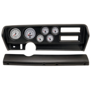 AUTOMETER Direct Fit Dash Kit, (3 3/8" X2, 2 1/16" X4), Pontiac Gto Ac 70-72, Ultra-Lite II
