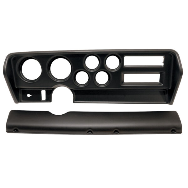 AUTOMETER Direct Fit Dash Kit, (3 3/8" X2, 2 1/16" X4), Pontiac Gto Ac 70-72, Phantom - Image 2