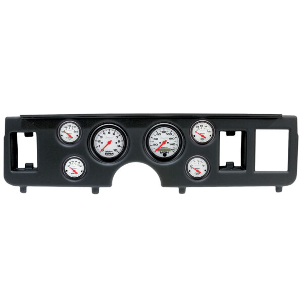 AUTOMETER Direct Fit Dash Kit, (3 3/8" X2, 2 1/16" X4), Ford Mustang 79-86, Phantom