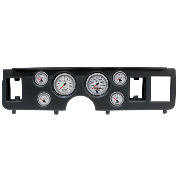 AUTOMETER Direct Fit Dash Kit, (3 3/8" X2, 2 1/16" X4), Ford Mustang 79-86, Ultra-Lite II