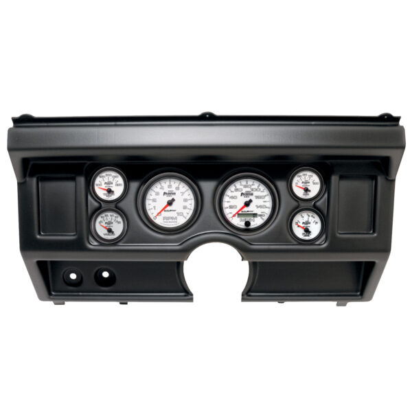AUTOMETER Direct Fit Dash Kit, (3 3/8" X2, 2 1/16" X4), Ford Truck No Ac 80-86, Phantom II