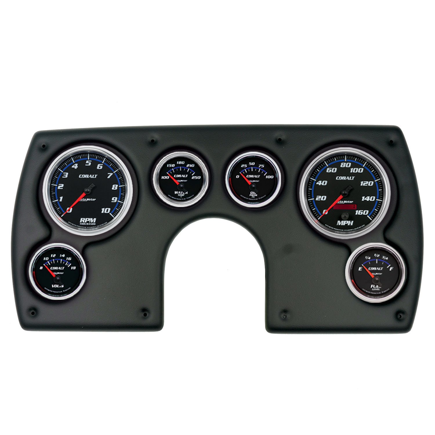 AUTOMETER Direct Fit Dash Kit, (3 3/8" X2, 2 1/16" X4), Chevy Camaro 69, Cobalt