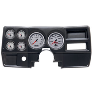 AUTOMETER Direct Fit Dash Kit, (5" X2, 2 1/16" X4), Chevy/Gmc Truck No Vent 84-87, Ultra-Lite II