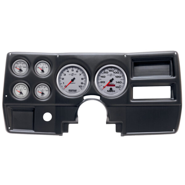 AUTOMETER Direct Fit Dash Kit, (5" X2, 2 1/16" X4), Chevy/Gmc Truck No Vent 84-87, Ultra-Lite II
