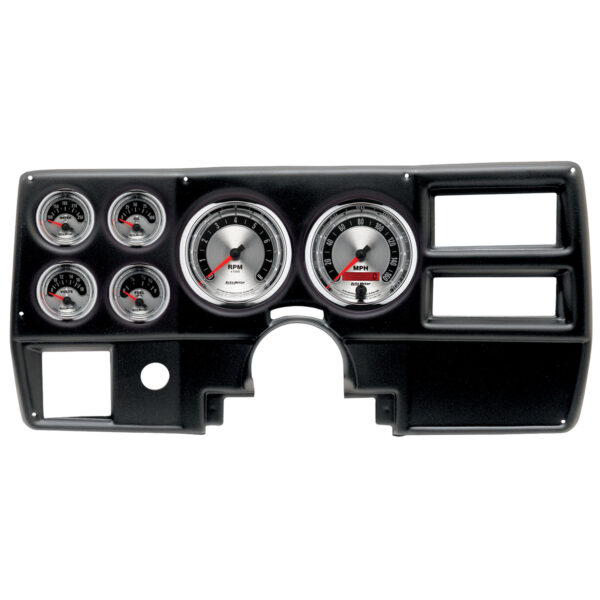 AUTOMETER Direct Fit Dash Kit, (5" X2, 2 1/16" X4), Chevy/Gmc Truck Ac 84-87, American Muscle