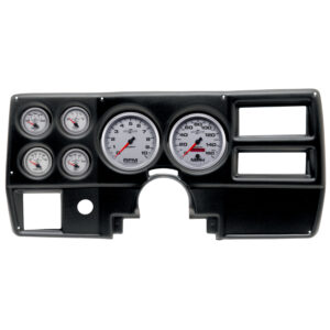 AUTOMETER Direct Fit Dash Kit, (5" X2, 2 1/16" X4), Chevy/Gmc Truck Ac 84-87, Ultra-Lite II