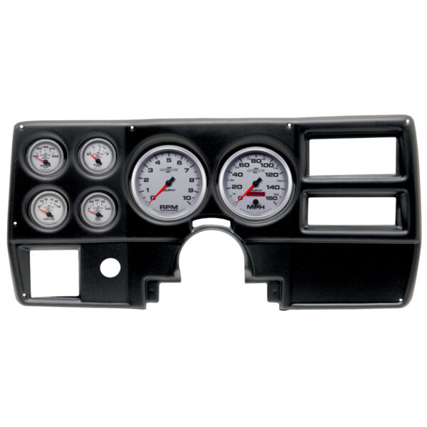 AUTOMETER Direct Fit Dash Kit, (5" X2, 2 1/16" X4), Chevy/Gmc Truck Ac 84-87, Ultra-Lite II