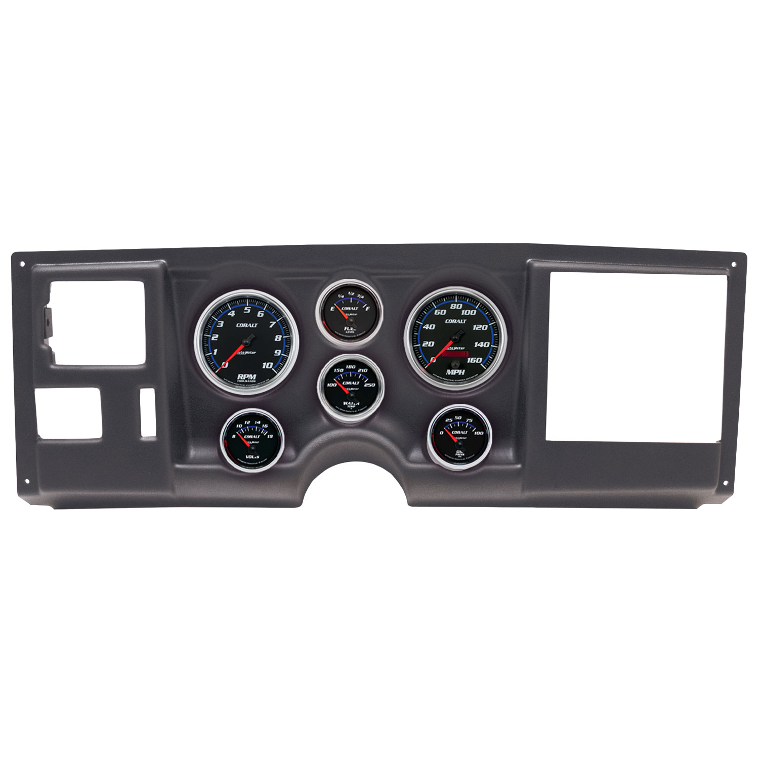 AUTOMETER Direct Fit Dash Kit, (3 3/8" X2, 2 1/16" X4), Chevy/Gmc Truck 88-94, Cobalt