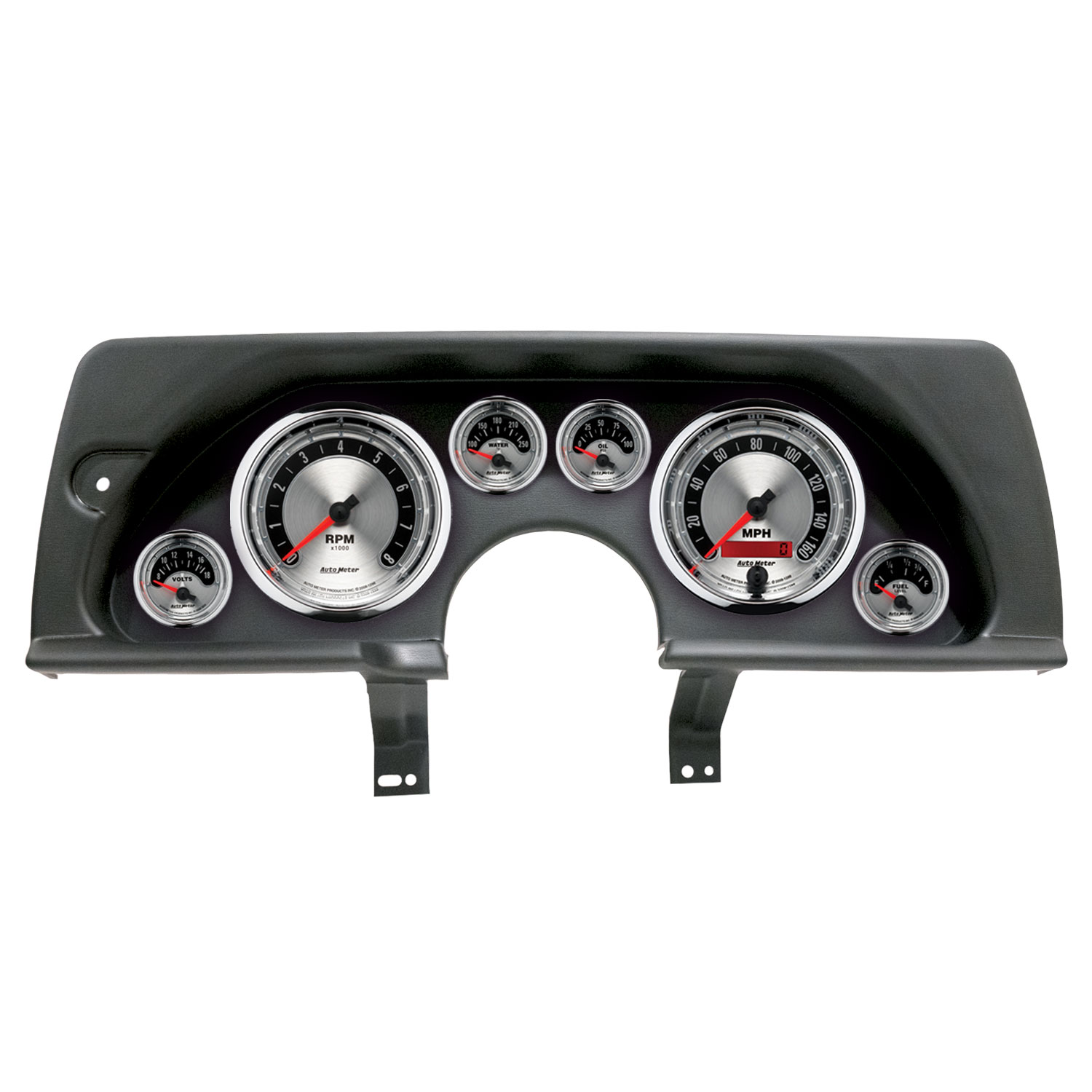 AUTOMETER Direct Fit Dash Kit, (5" X2, 2 1/16" X4), Chevy Camaro 90-92, American Muscle