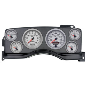 AUTOMETER Direct Fit Dash Kit, (3 3/8" X2, 2 1/16" X4), Ford Mustang 90-93, Ultra-Lite II