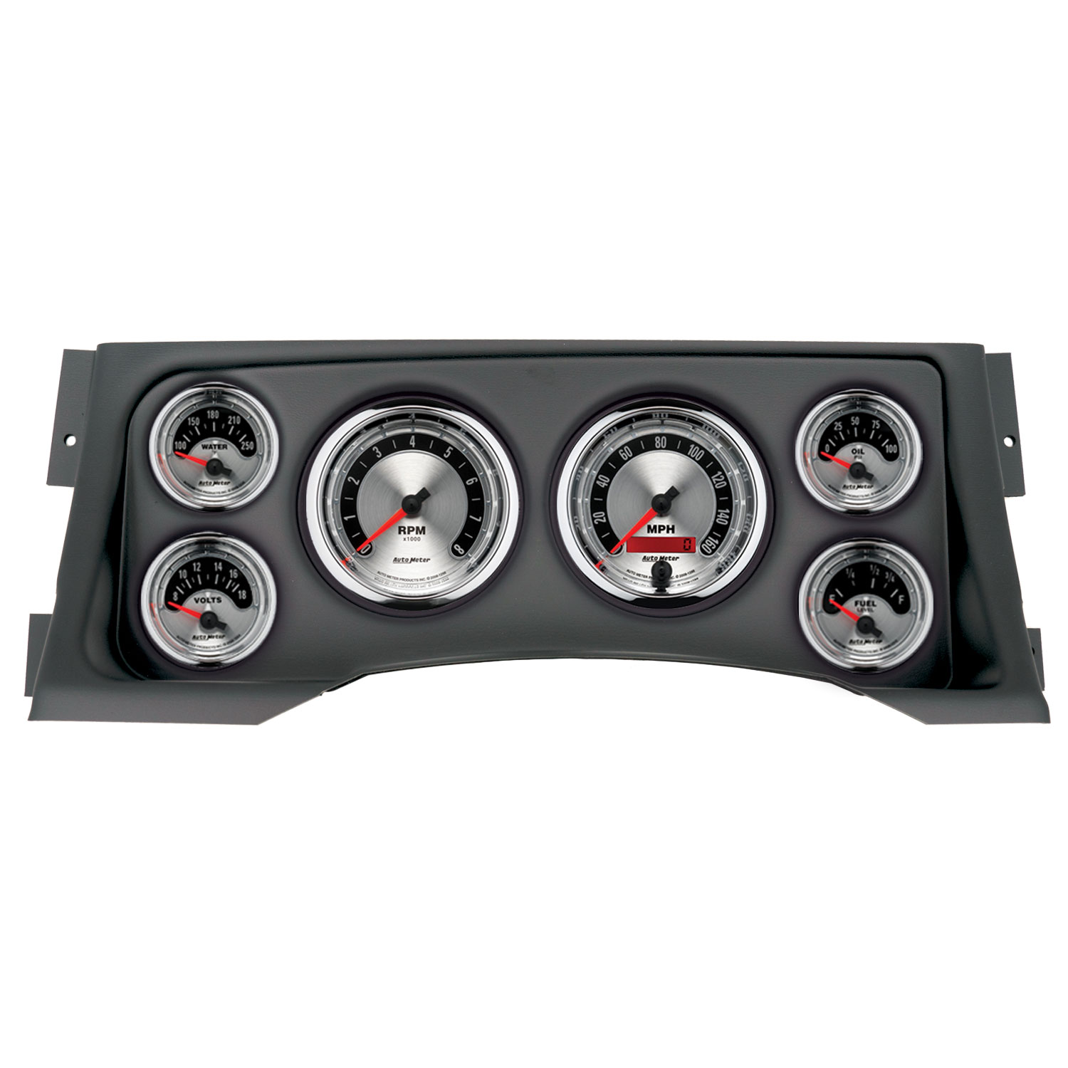 AUTOMETER Direct Fit Dash Kit, (3 3/8" X2, 2 1/16" X4), Chevy/Gmc Truck 95-98, American Muscle