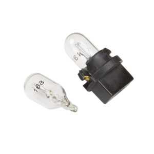 AUTOMETER Light Bulb & Socket Assy, T3 Wedge, 2.7W & 4.9W, ReplaceMount, Twist, Crct Brd Mount