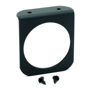 AUTOMETER 2 5/8" Aluminium Single Gauge Mounting Panel, Black