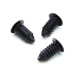 AUTOMETER Ratchet Fasteners, 10 PCs., Black, For Gauge Pod / Pillar Installation