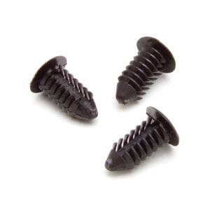 AUTOMETER Ratchet Fasteners, 100 PCs., Black, For Gauge Pod / Pillar Installation