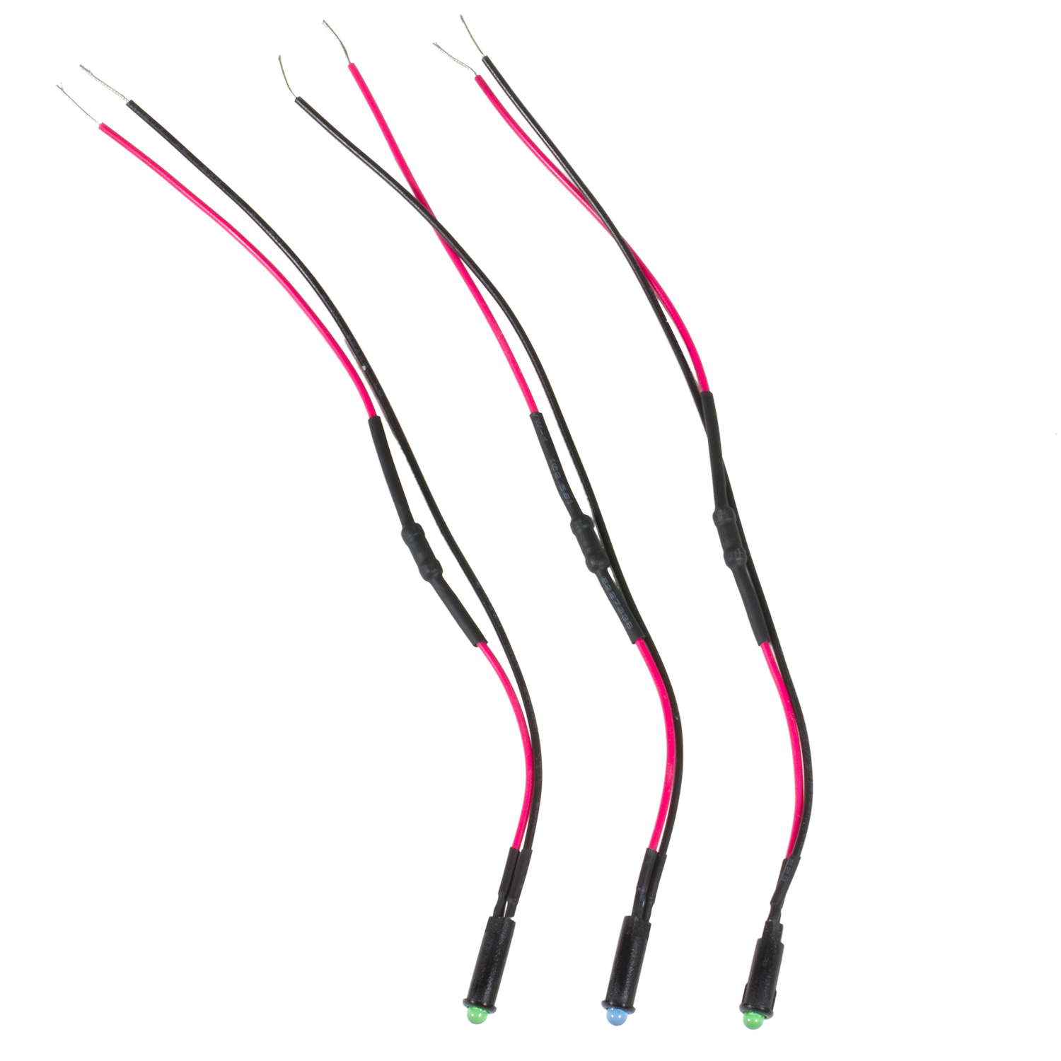 AUTOMETER LED Indicator Light Kit (2 Green, 1 Blue)