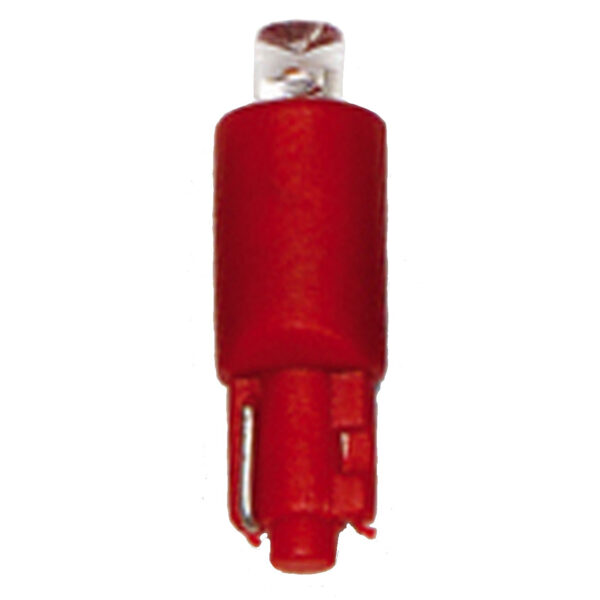 AUTOMETER LED Bulb, Replacement, T1-3/4 Wedge, Red, For Monster Tach