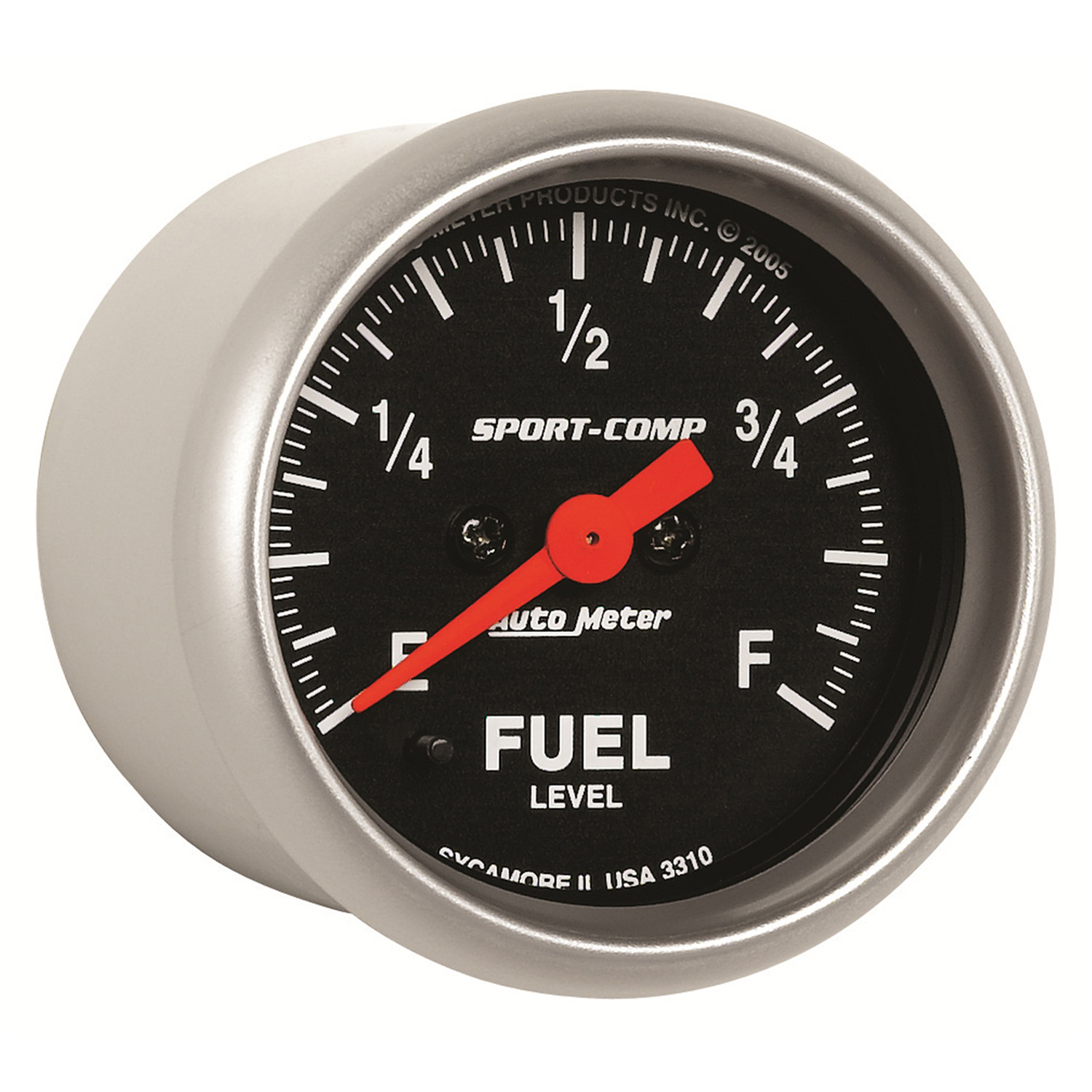 AUTOMETER Fuel Level Gauge 2 1/16", 0-280°F Programmable, Sport-Comp - Image 3