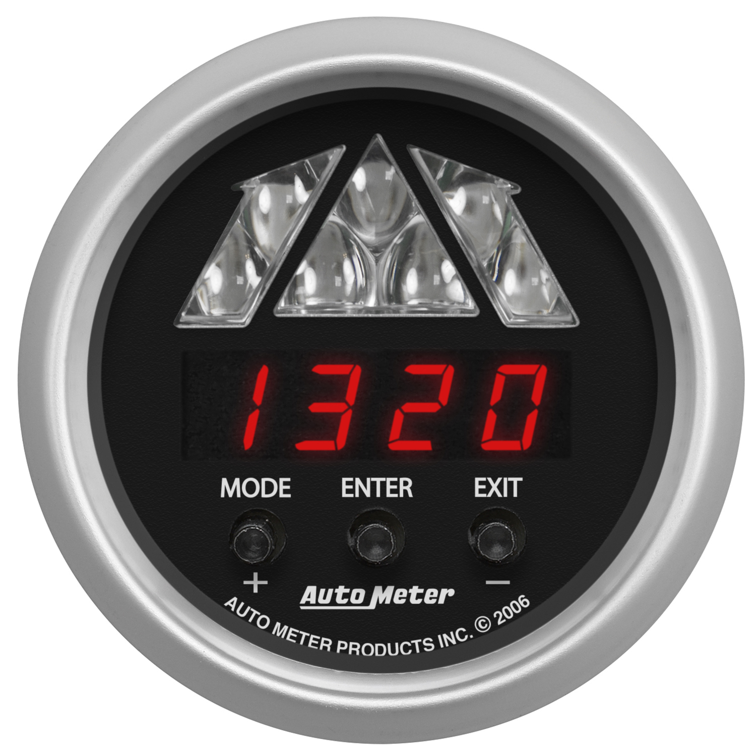 AUTOMETER Tachometer Gauge Digital RPM W/ LED Shift Light, Sport-Comp