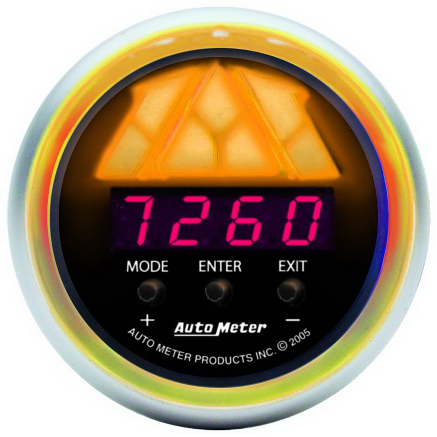 AUTOMETER Tachometer Gauge Digital RPM W/ LED Shift Light, Sport-Comp - Image 2
