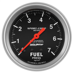 AUTOMETER Fuel Pressure Gauge 2 5/8", 7.0Kg/Cm2, Mechanical, Sport-Comp
