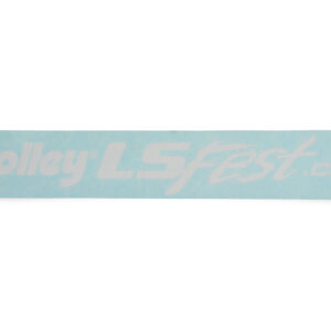 HOLLEY LS Fest White Windshield Decal