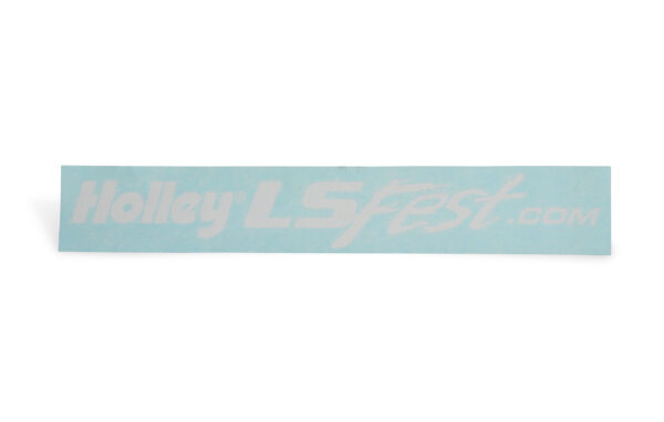 HOLLEY LS Fest White Windshield Decal