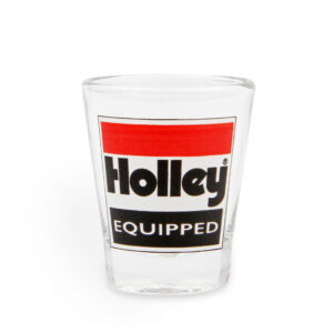 HOLLEY 2 Oz Shot Glass W/Equipped Logo