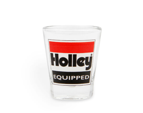 HOLLEY 2 Oz Shot Glass W/Equipped Logo
