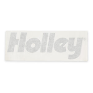 HOLLEY Windshield Diecut Decal Grey