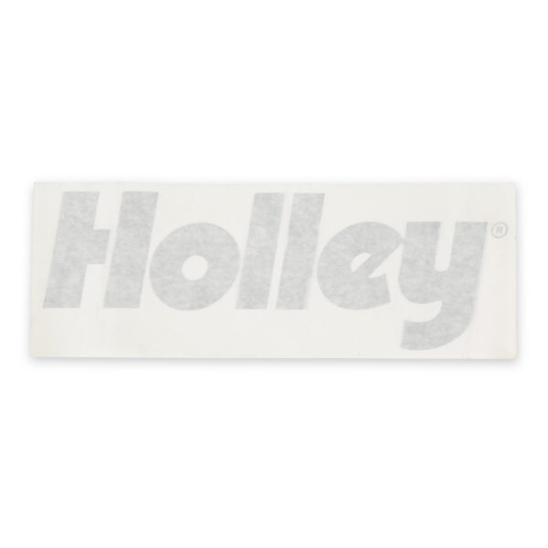 HOLLEY Windshield Diecut Decal Grey