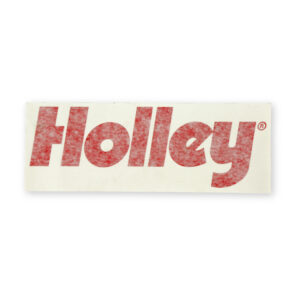 HOLLEY Windshield Diecut Decal Red