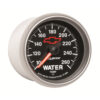 AUTOMETER Water Temperature Gauge 2 1/16", 100-260°f, Digital Stepper Motor, Chevy Red Bowtie, Black - Image 3