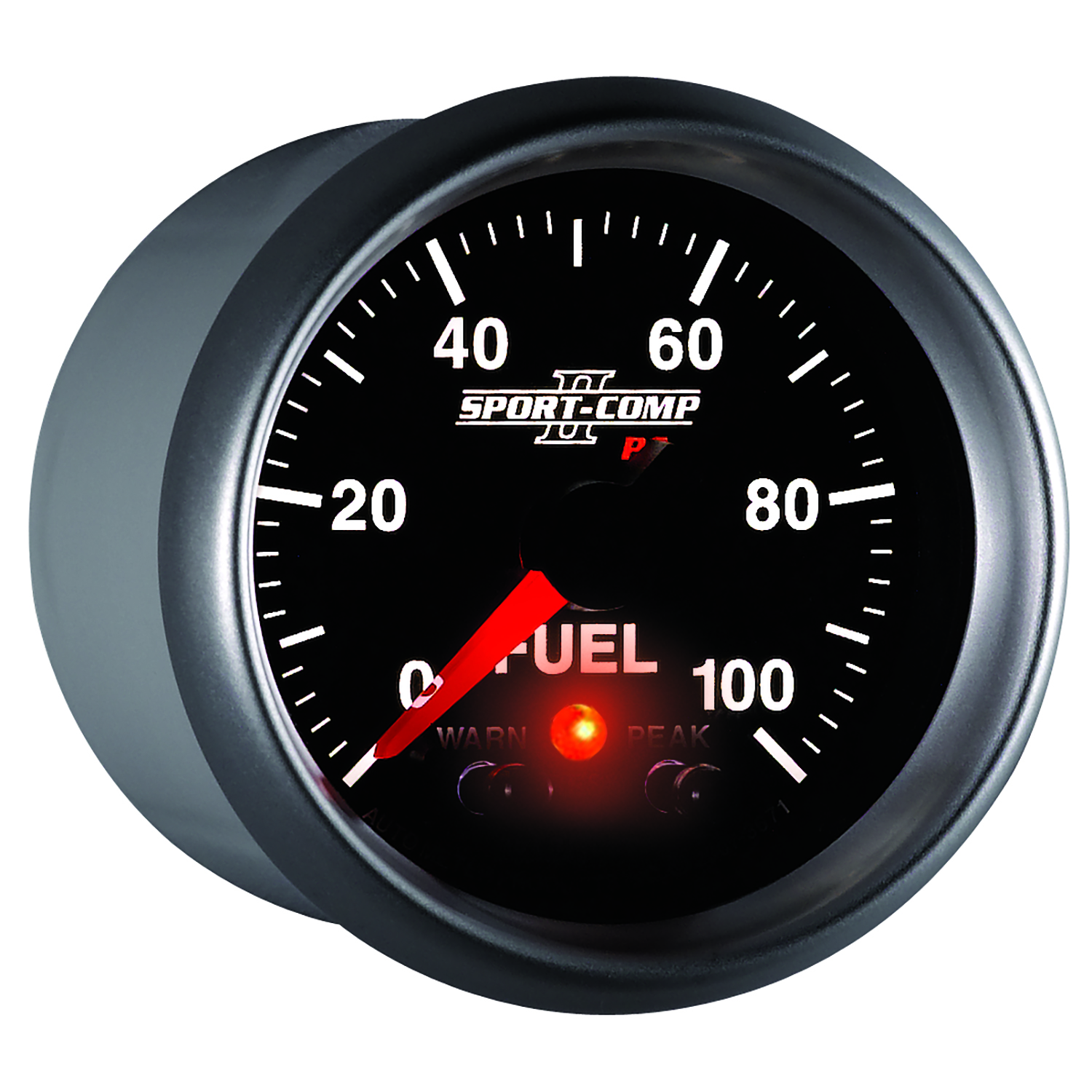 AUTOMETER Fuel Pressure Gauge 2 1/16", 100PSI, Digital Stpr Mtr W/Pk & Wrn, Sport-Comp II - Image 6