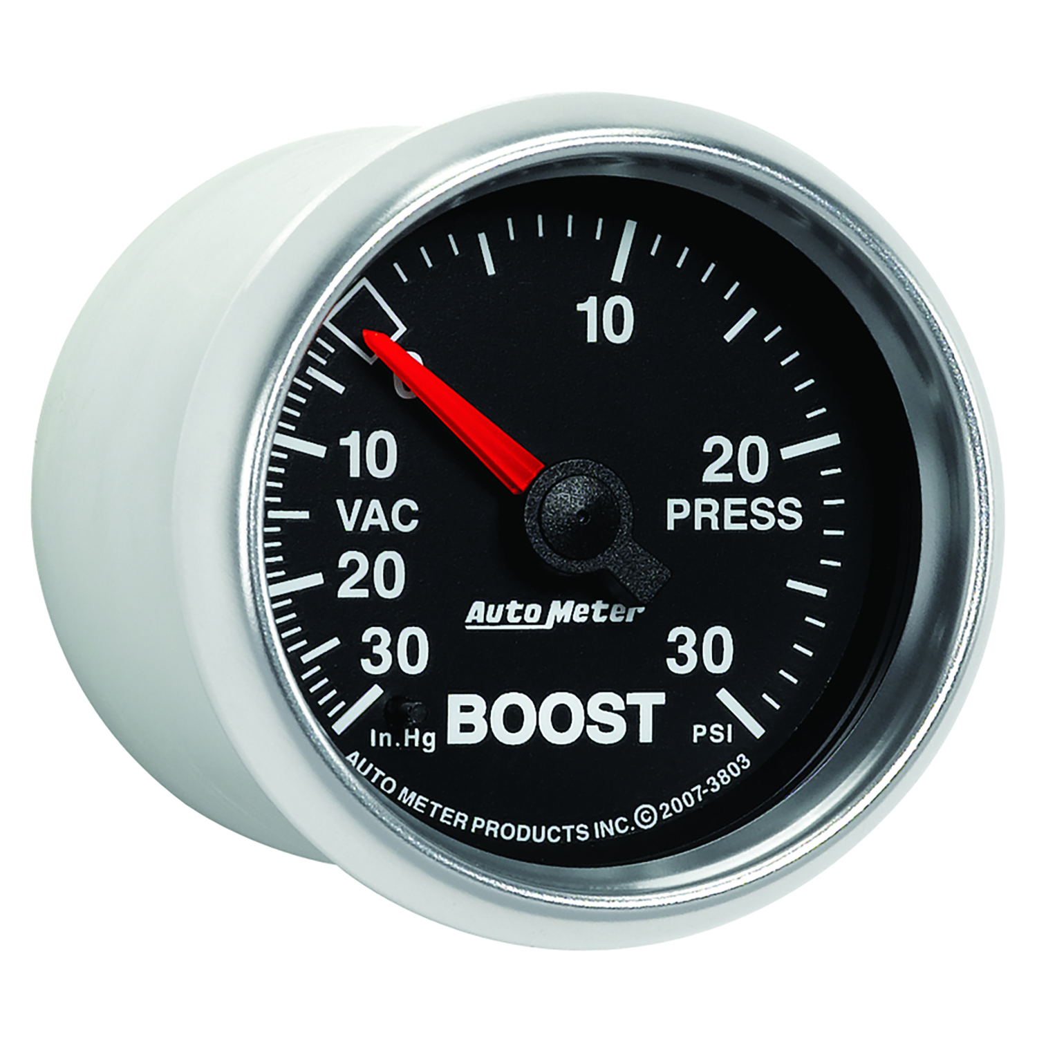 AUTOMETER Vacuum/Boost Gauge 2 1/16", 30Inhg-30PSI, Mechanical, Gs - Image 4
