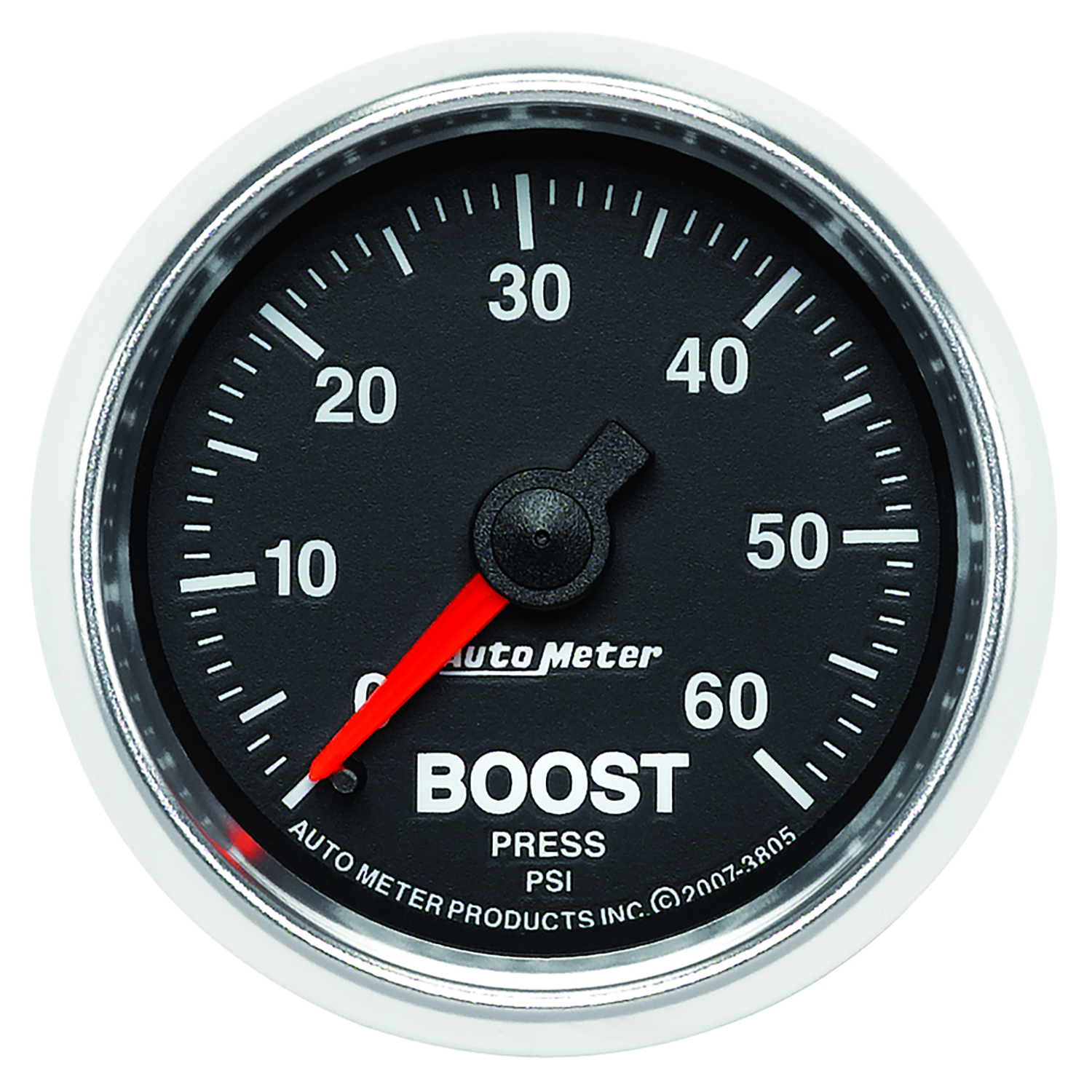 AUTOMETER Boost Gauge 2 1/16", 60PSI, Mechanical, Gs