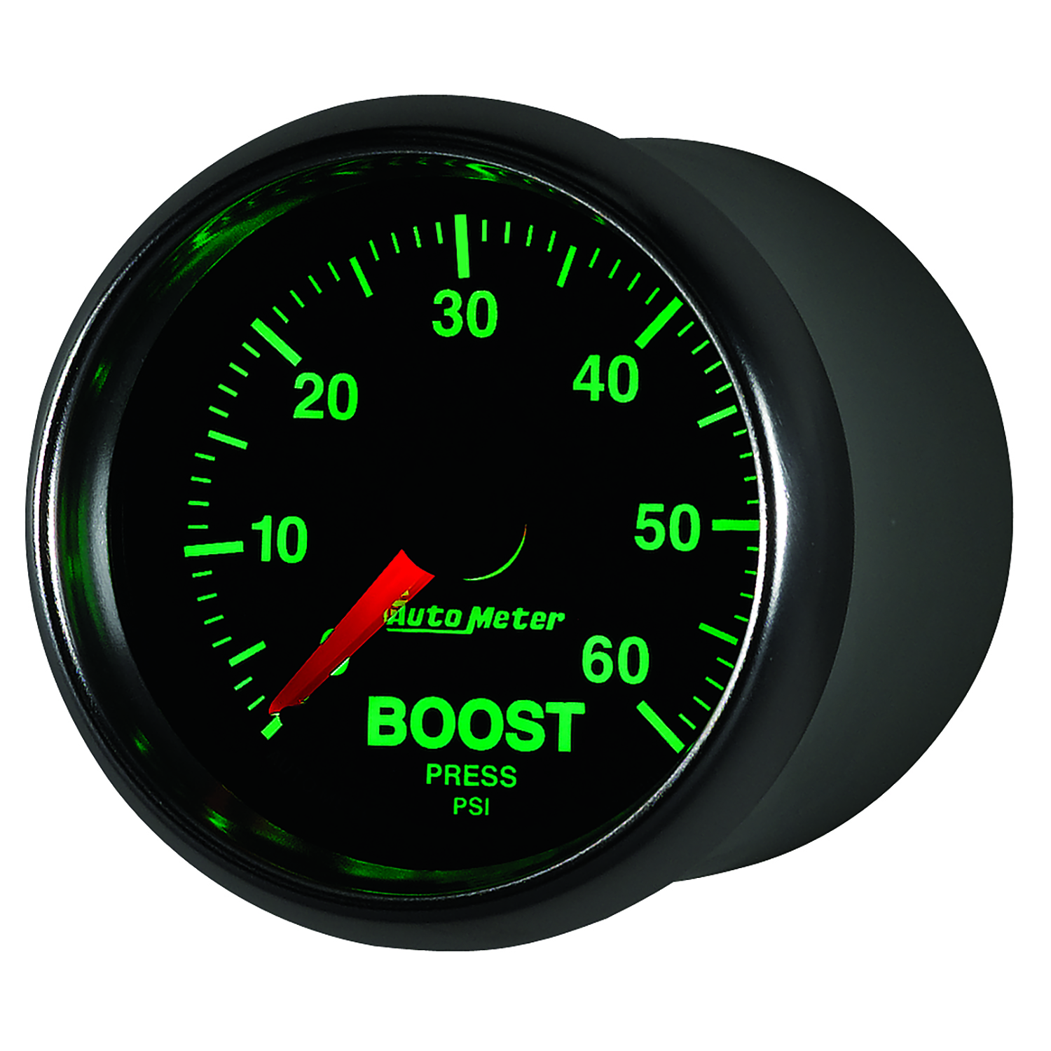 AUTOMETER Boost Gauge 2 1/16", 60PSI, Mechanical, Gs - Image 3