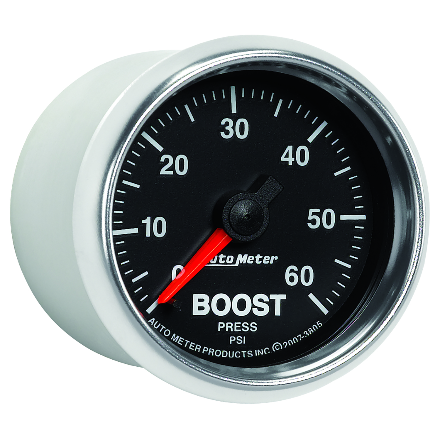 AUTOMETER Boost Gauge 2 1/16", 60PSI, Mechanical, Gs - Image 5