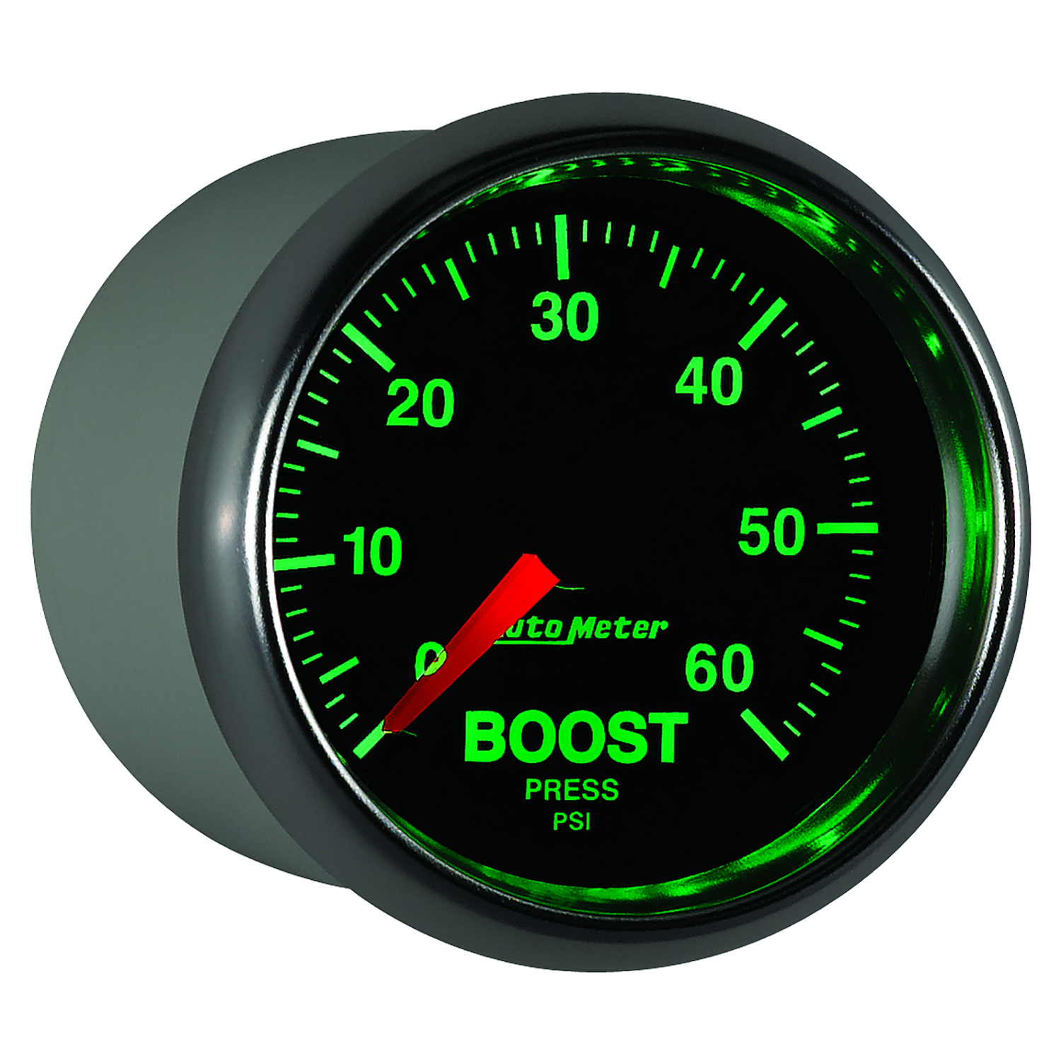 AUTOMETER Boost Gauge 2 1/16", 60PSI, Mechanical, Gs - Image 6