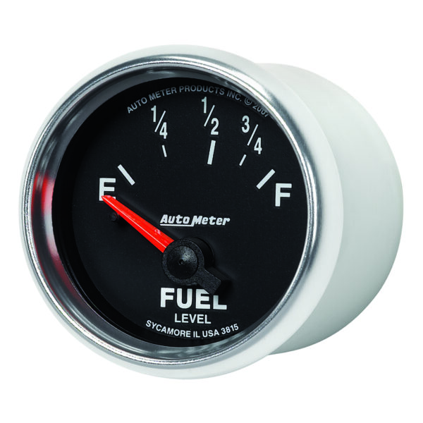 AUTOMETER Fuel Level Gauge 2 1/16", 73° To 10°F, Elec, Gs - Image 2