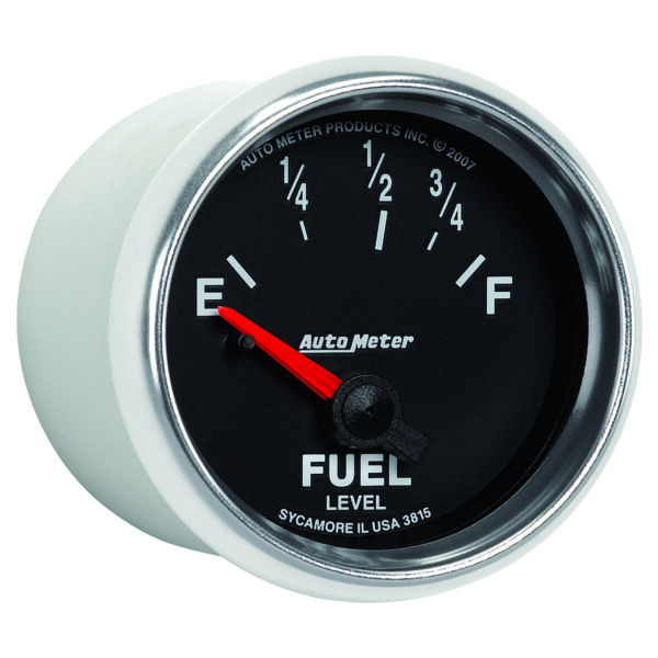 AUTOMETER Fuel Level Gauge 2 1/16", 73° To 10°F, Elec, Gs - Image 5