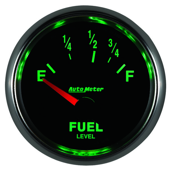 AUTOMETER Fuel Level Gauge 2 1/16", 73° To 10°F, Elec, Gs - Image 4