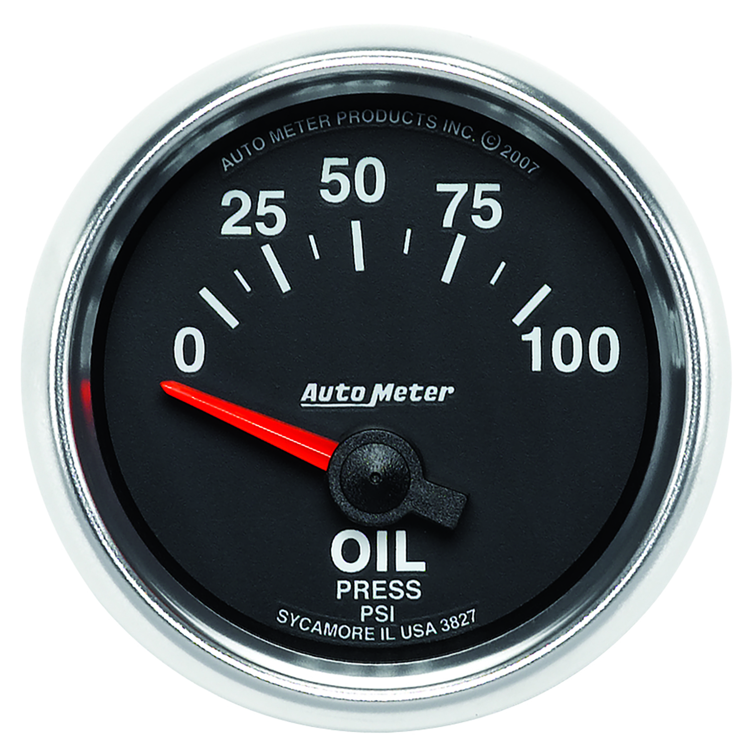 AUTOMETER Oil Pressure Gauge 2 1/16", 100PSI, Electric, Gs