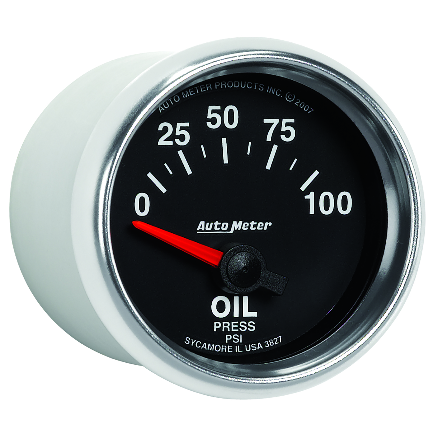 AUTOMETER Oil Pressure Gauge 2 1/16", 100PSI, Electric, Gs - Image 4