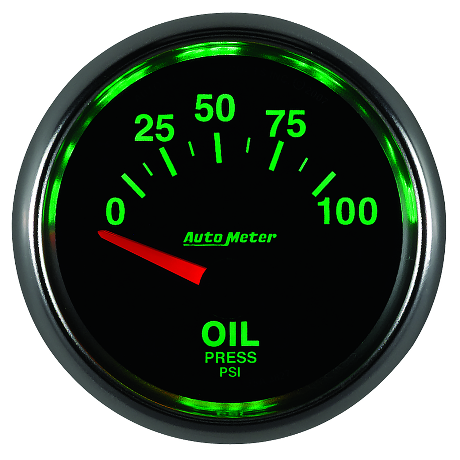 AUTOMETER Oil Pressure Gauge 2 1/16", 100PSI, Electric, Gs - Image 3