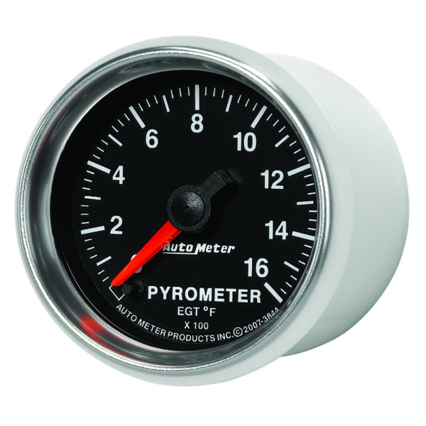AUTOMETER EGT Pyrometer Gauge 2 1/16", 1600°f, Digital Stepper Motor, Gs - Image 2