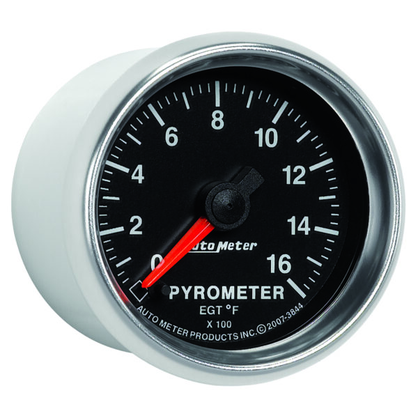 AUTOMETER EGT Pyrometer Gauge 2 1/16", 1600°f, Digital Stepper Motor, Gs - Image 5